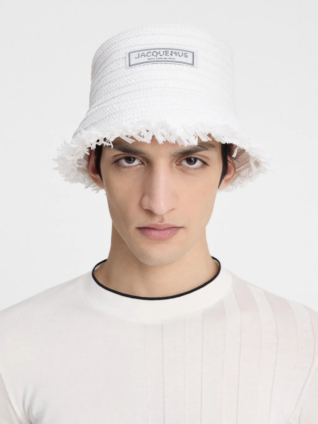Logo Patch Bucket Hat