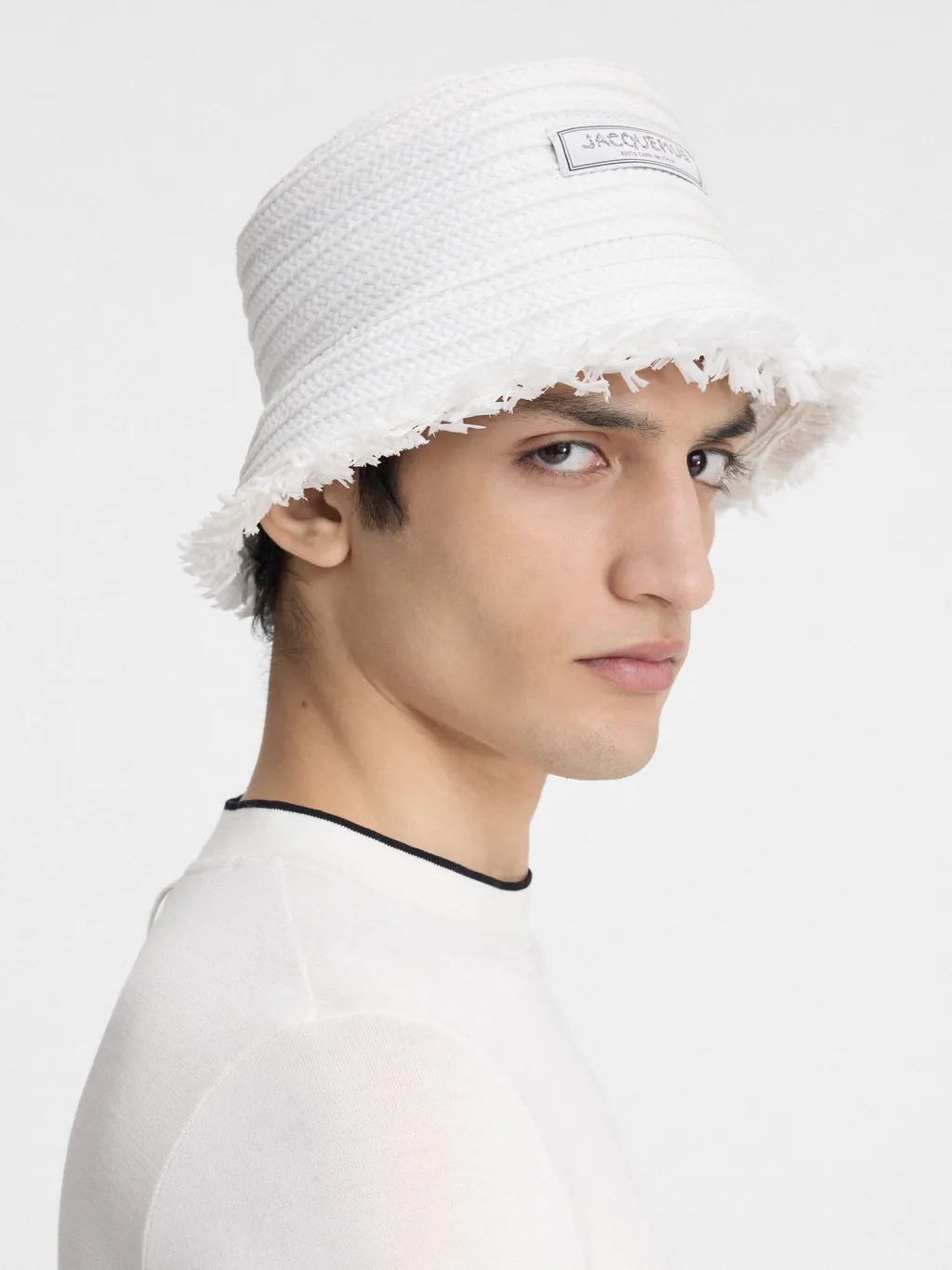 Logo Patch Bucket Hat