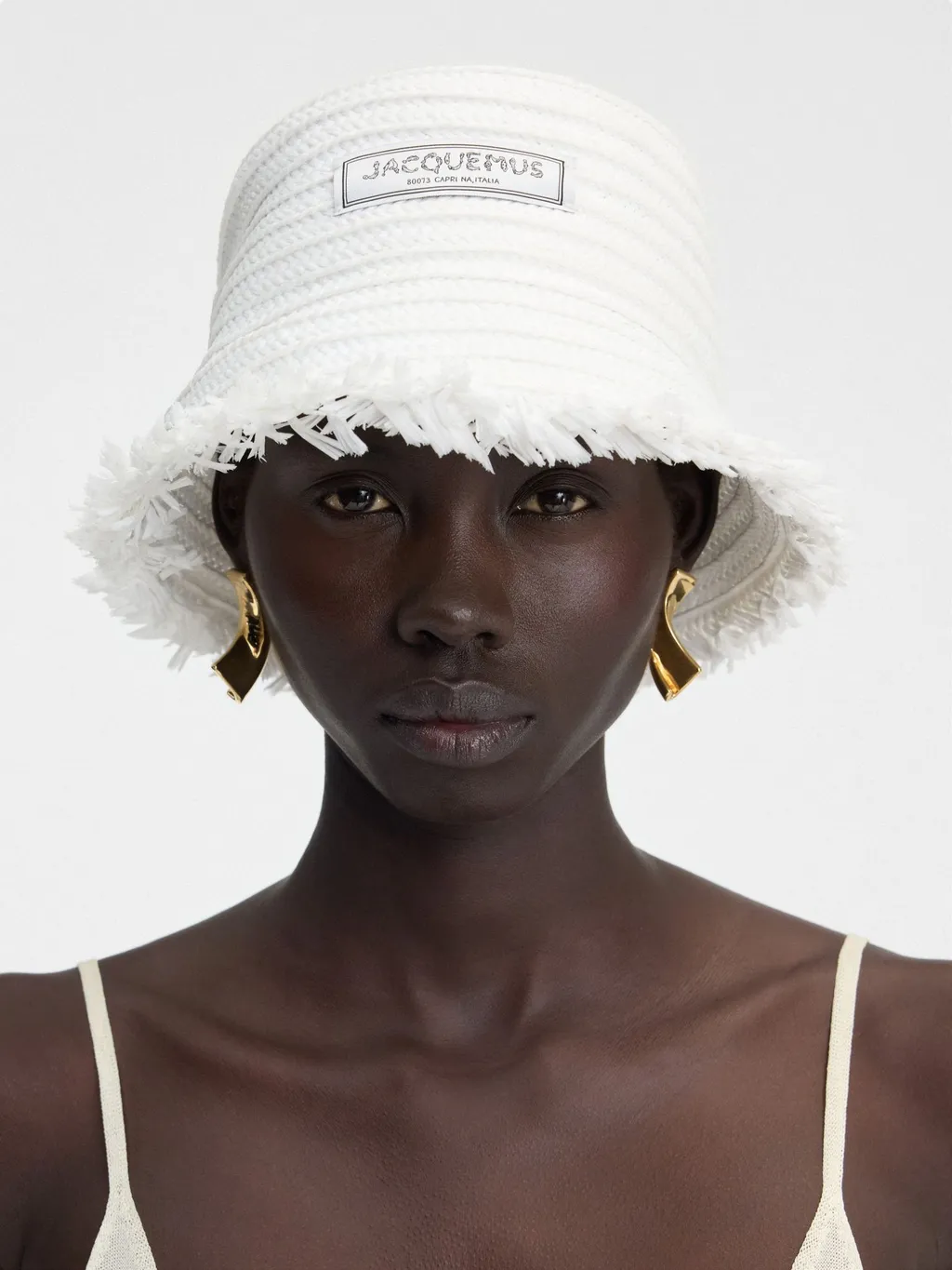 Logo Patch Bucket Hat