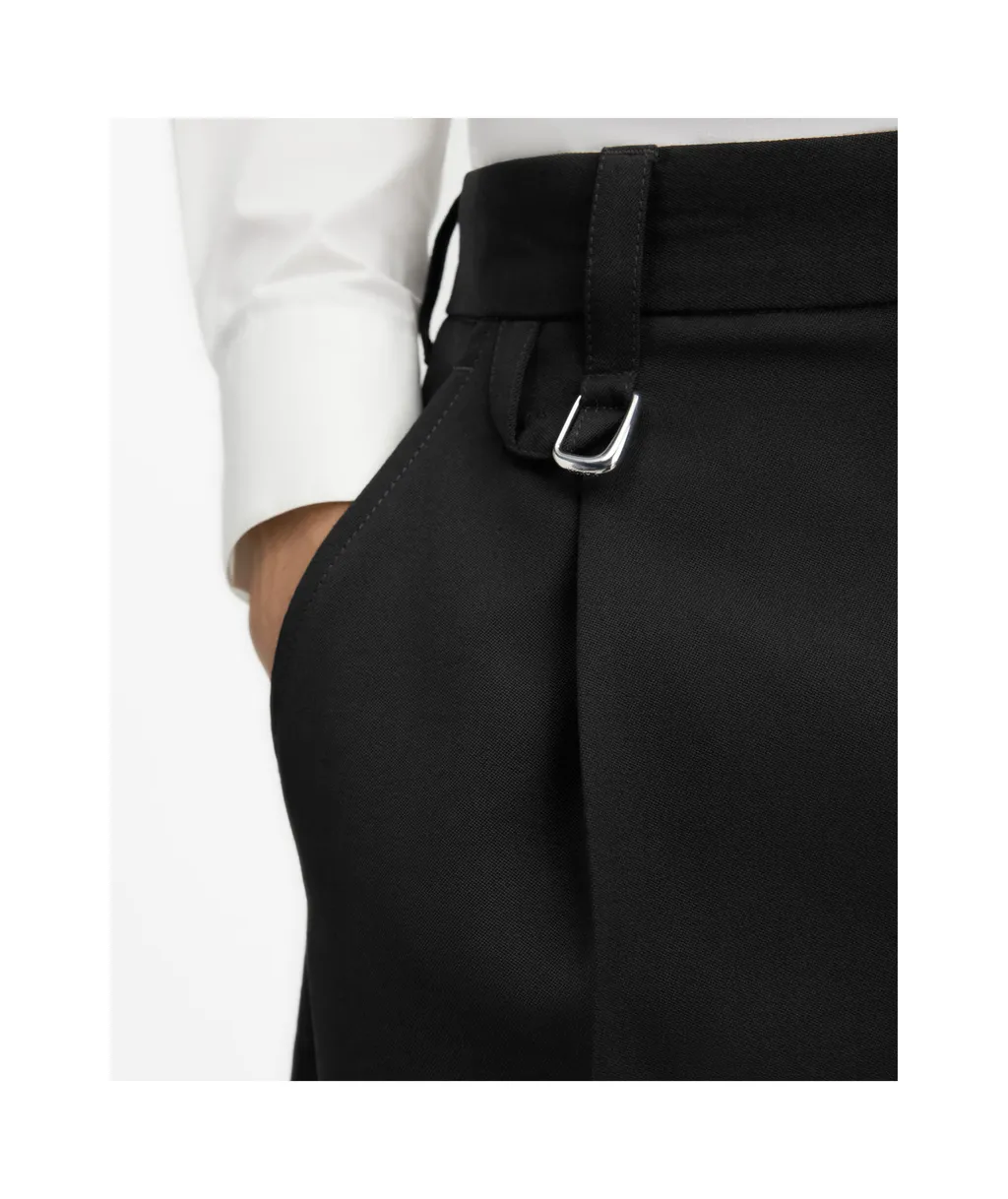 Wide Tailored Bermuda Shorts
