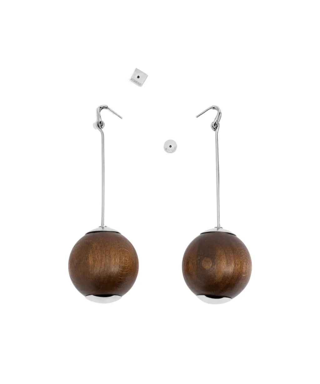 Dangling Ball Earrings