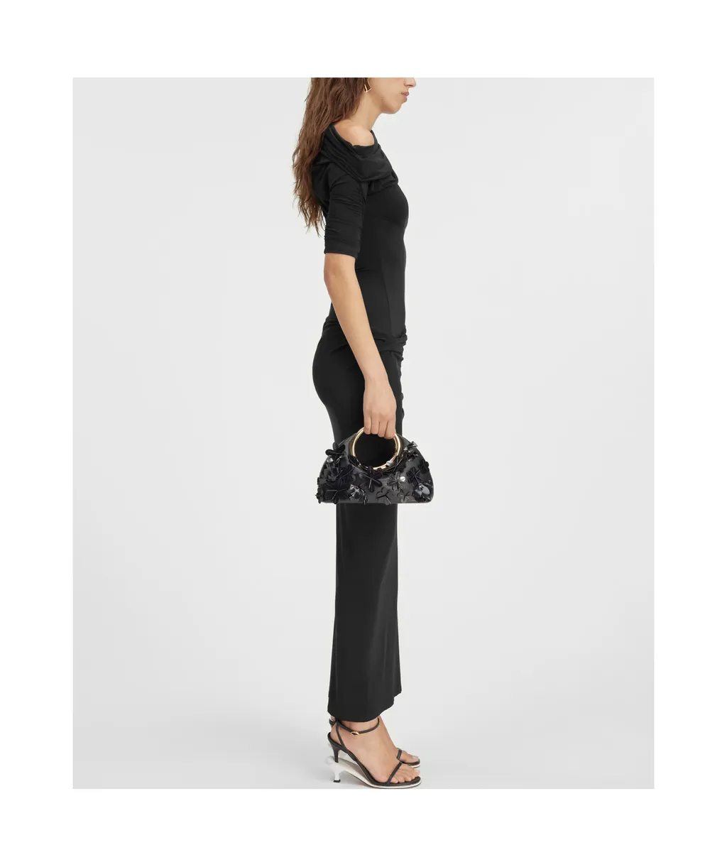 Asymmetrical Draped Dress