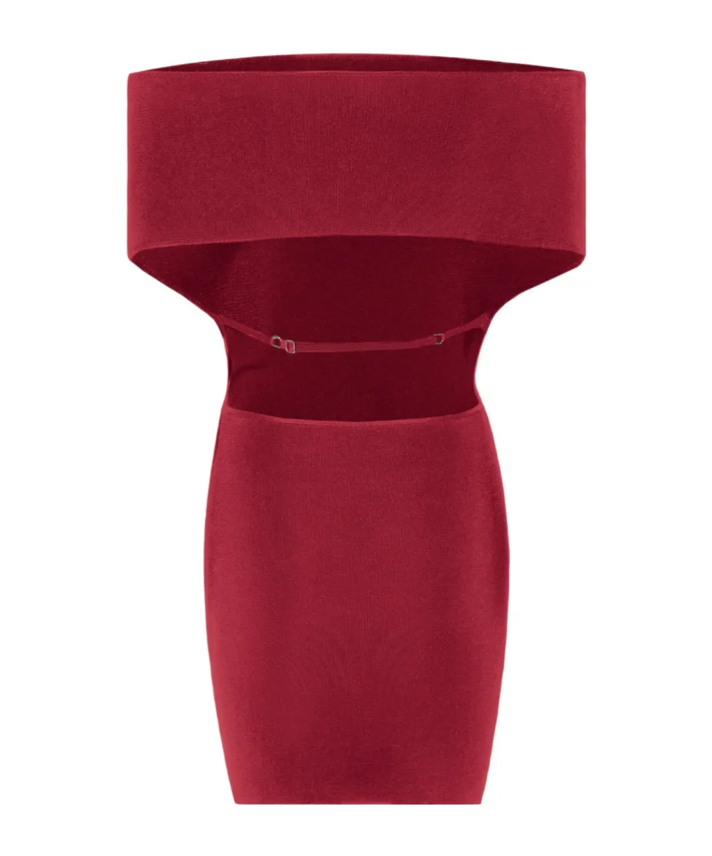 Strapless Mini Dress