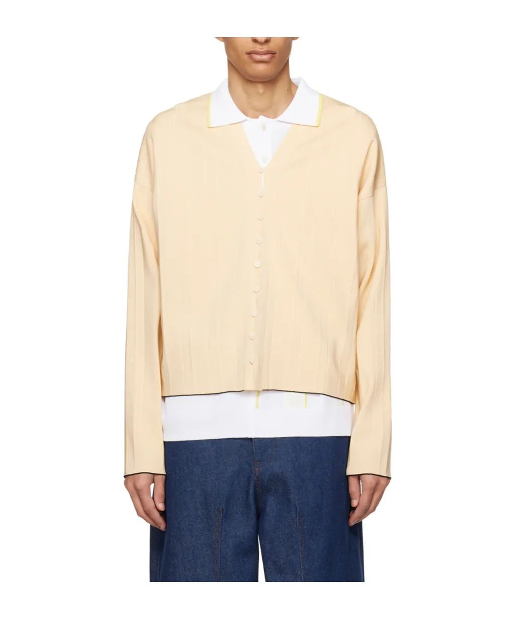 Les Sculptures Long-Sleeved Cardigan