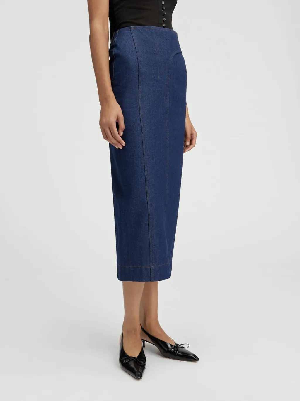 Logo Pencil Skirt