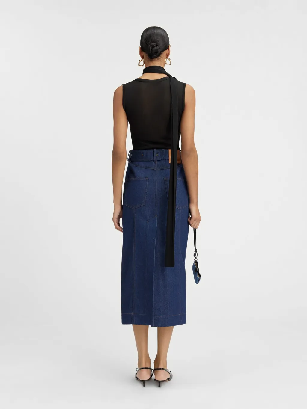 Logo Pencil Skirt