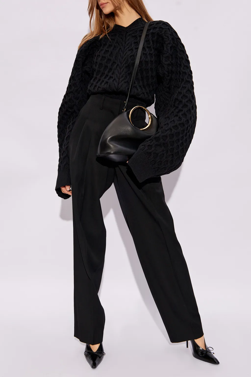 Le Sweater Boule Torsade Oversized Jumper