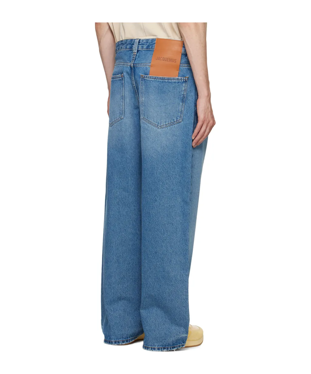 Le De Nimes Large Jeans