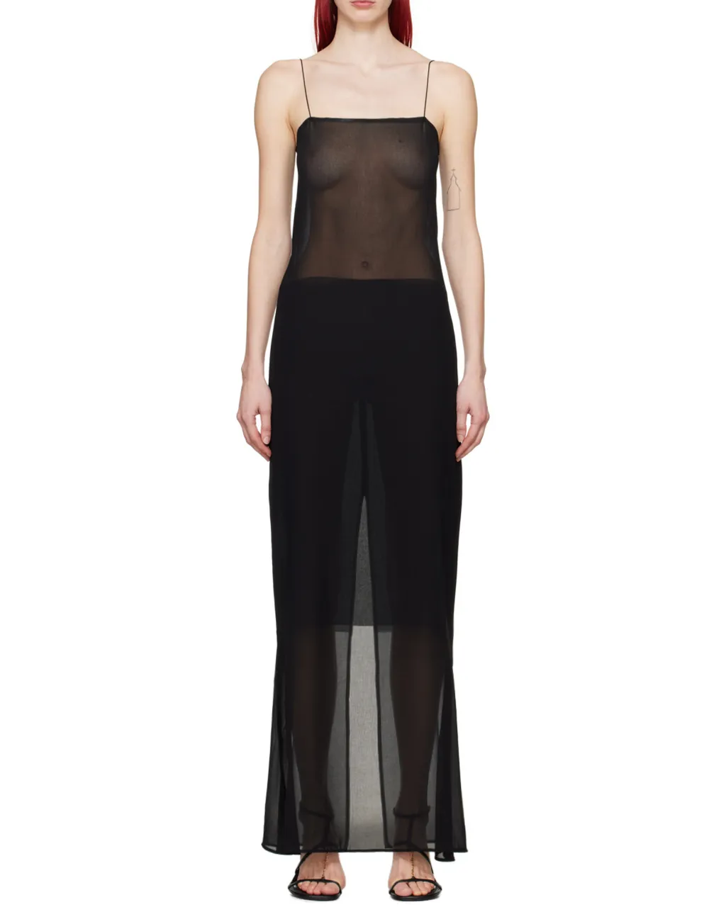 Long Sheer Dress