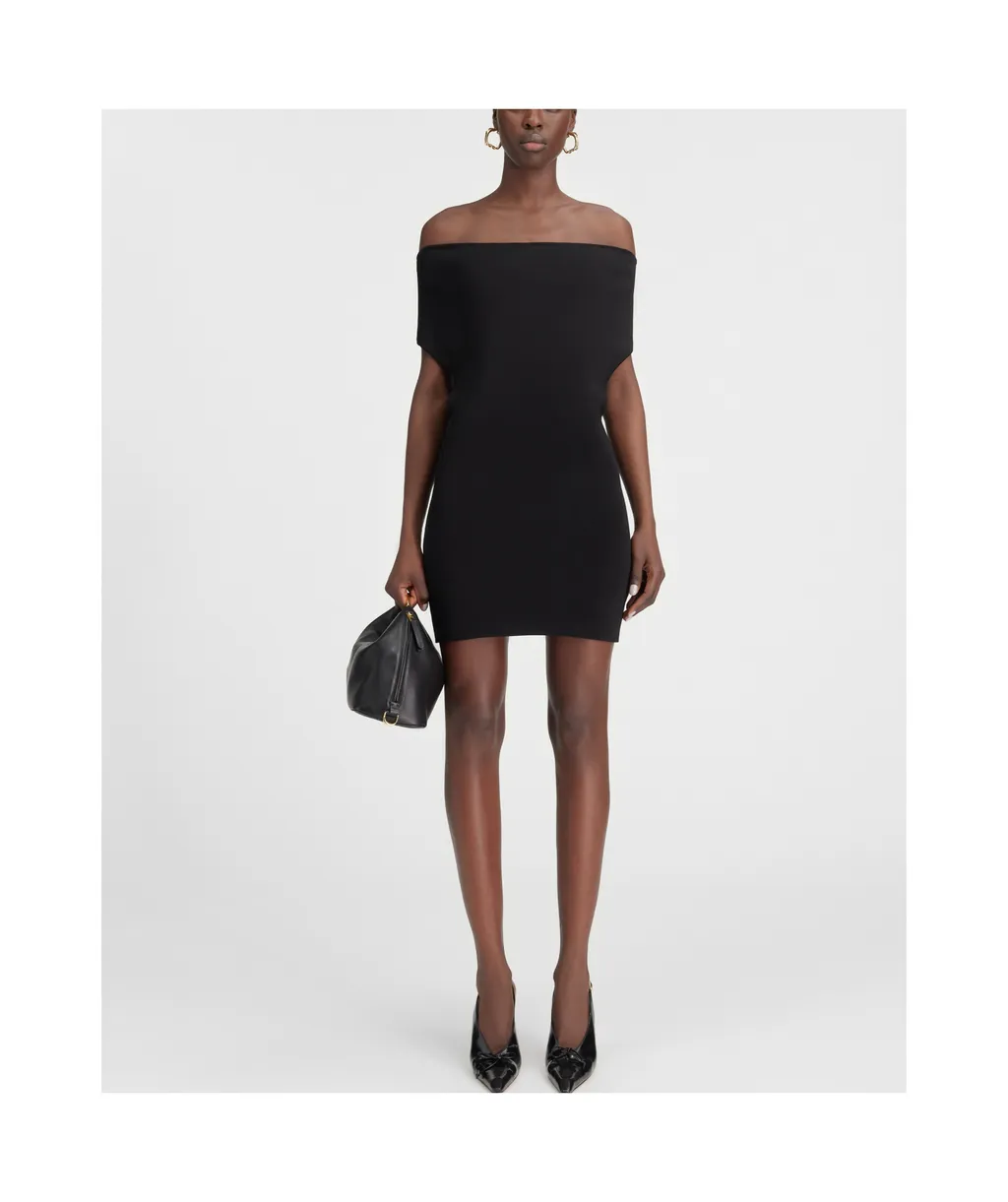 La Robe Cubista Off-Shoulder Dress