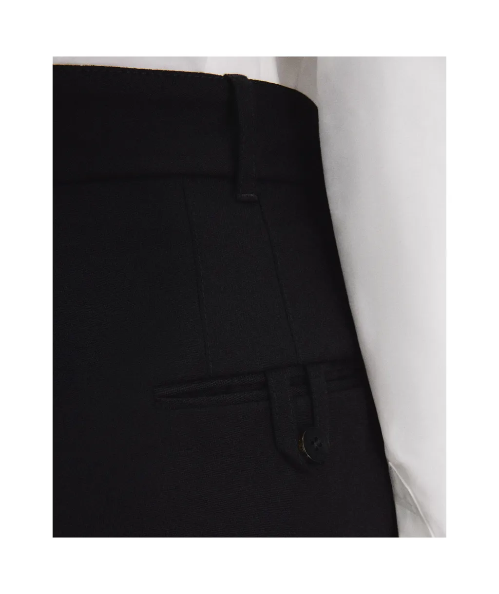 Straight-Leg Trousers