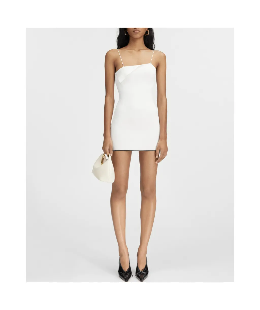 Folded Mini Dress