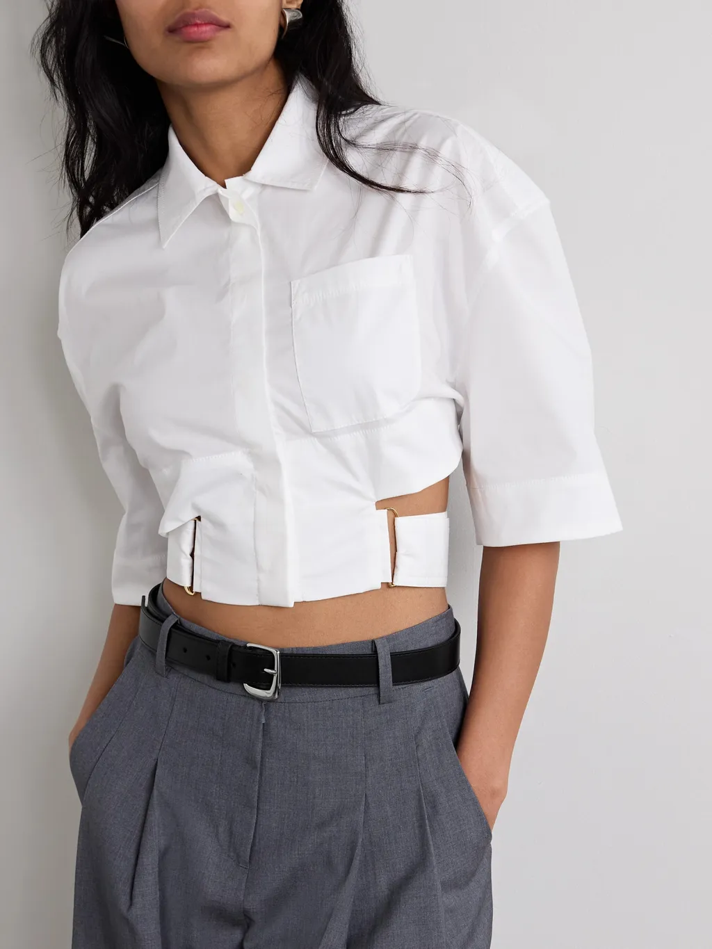 La Ceinture Ovalo J Buckle Belt
