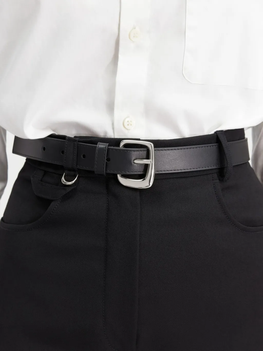 La Ceinture Ovalo J Buckle Belt