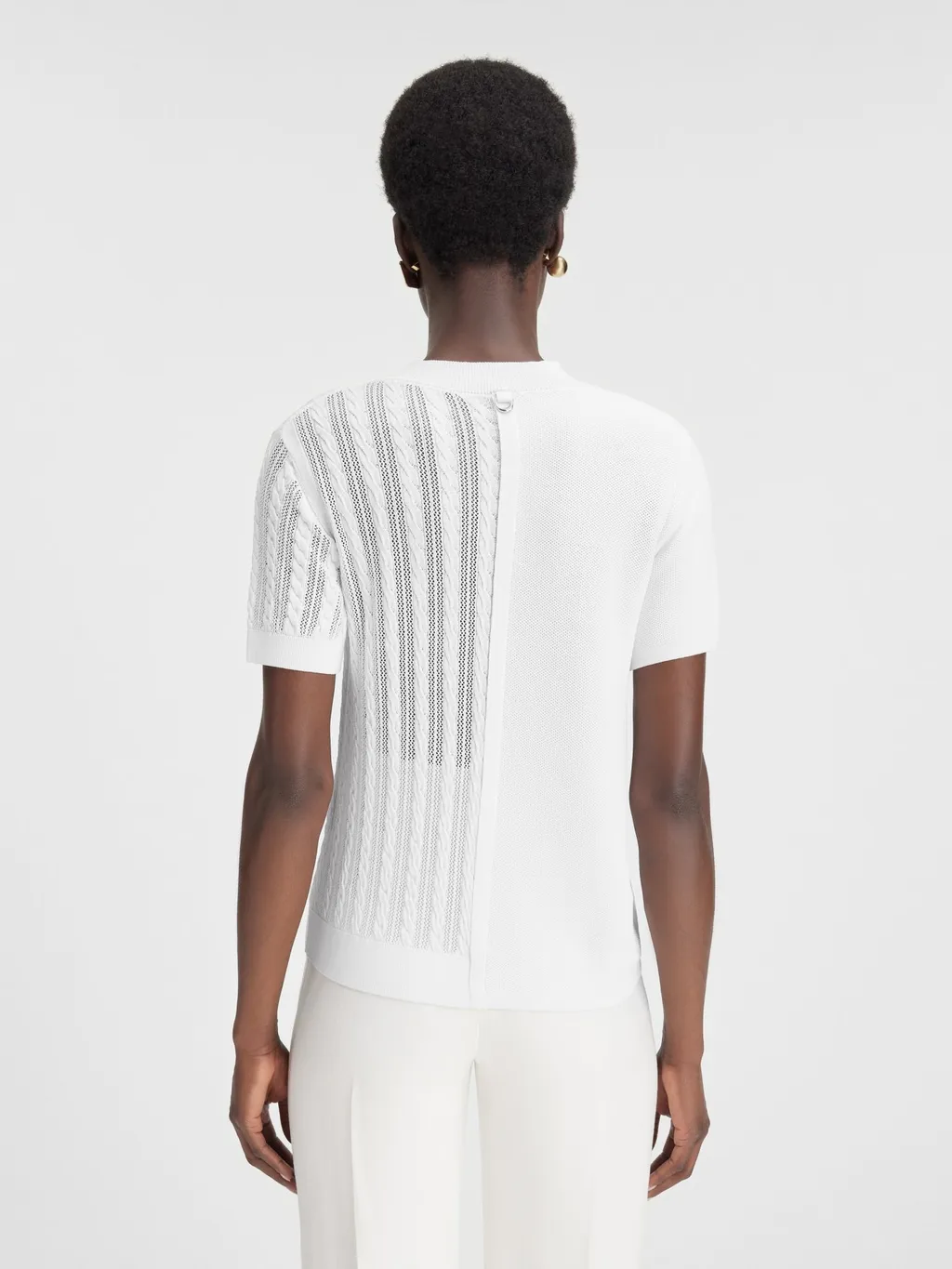Short-Sleeved Sweater