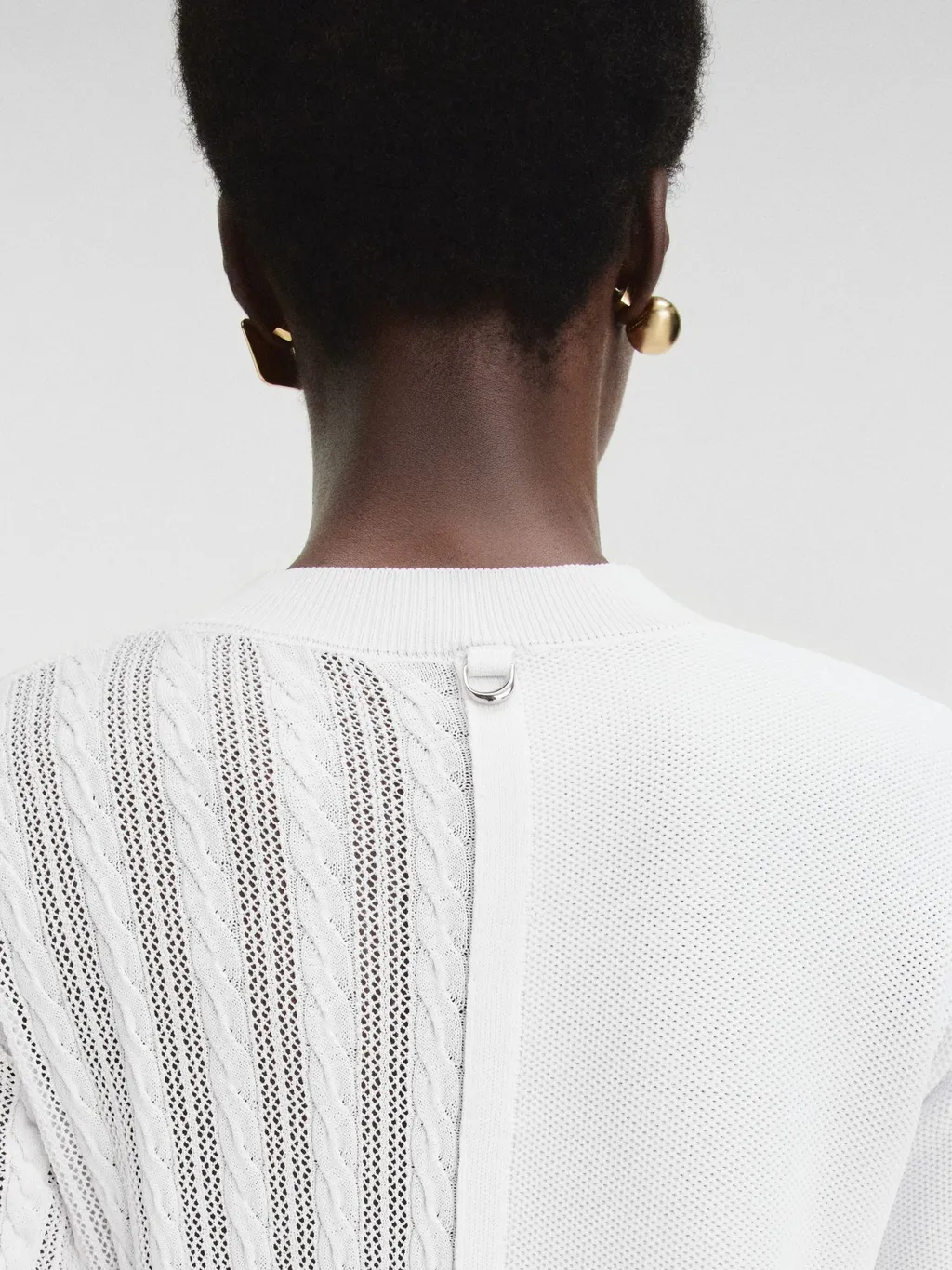 Short-Sleeved Sweater