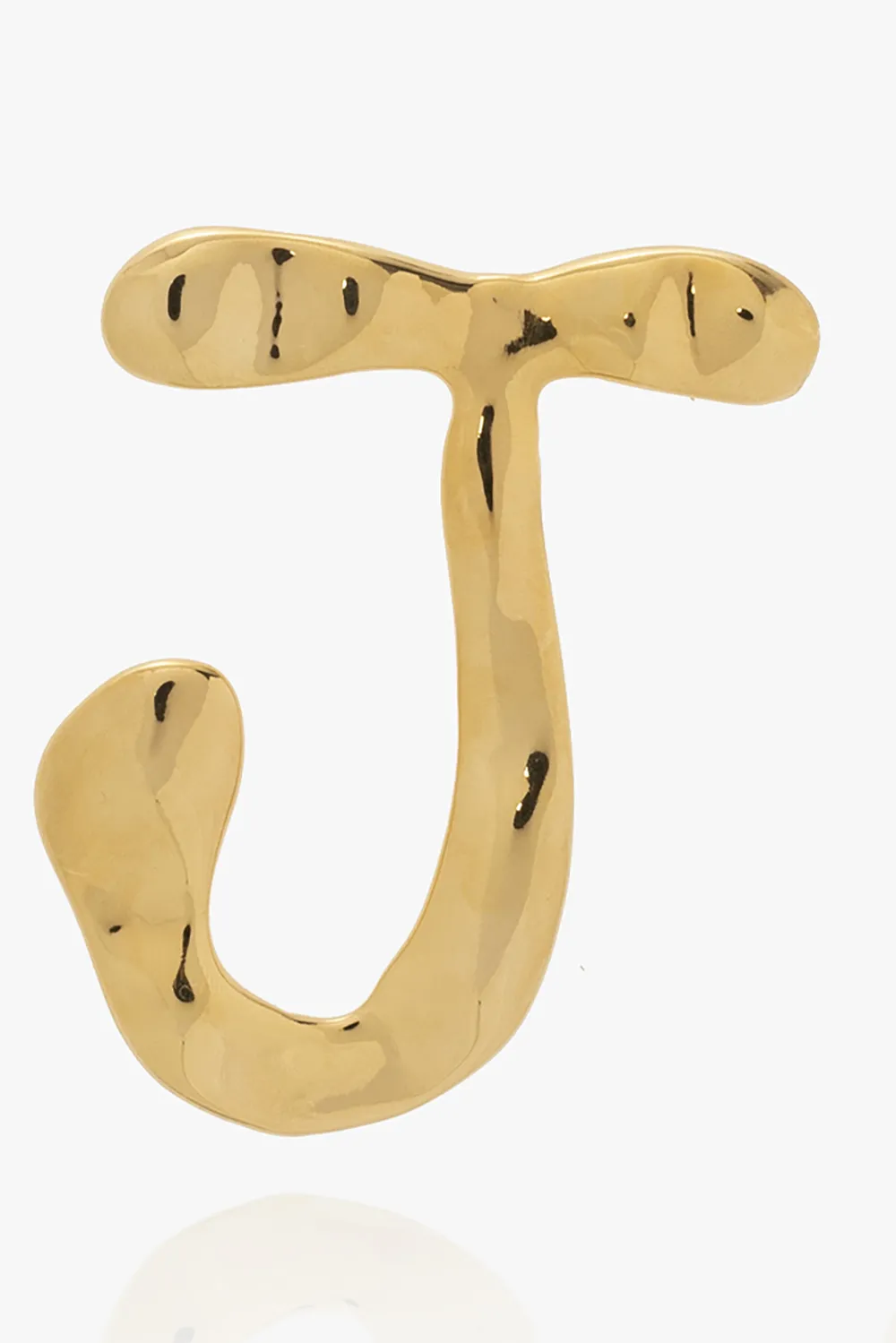 Sculpted Brass Earrings