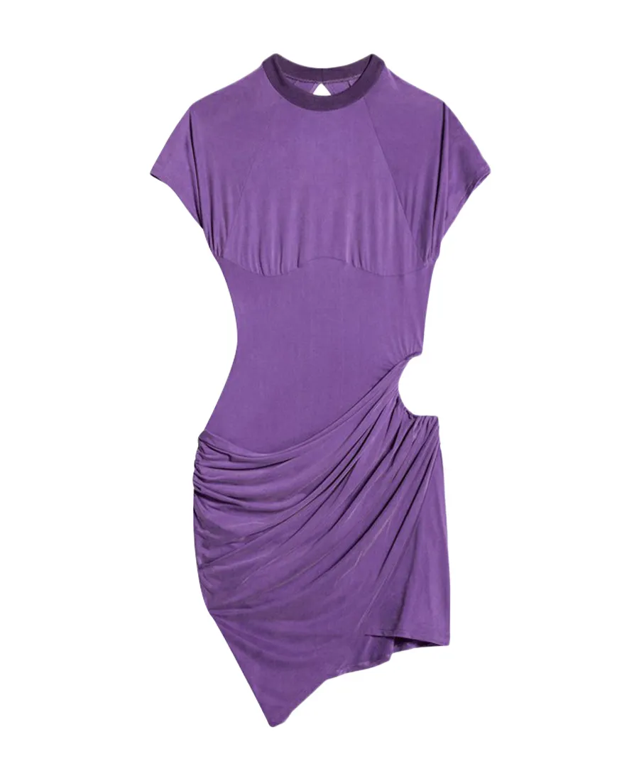 La Robe Espelho Draped Dress