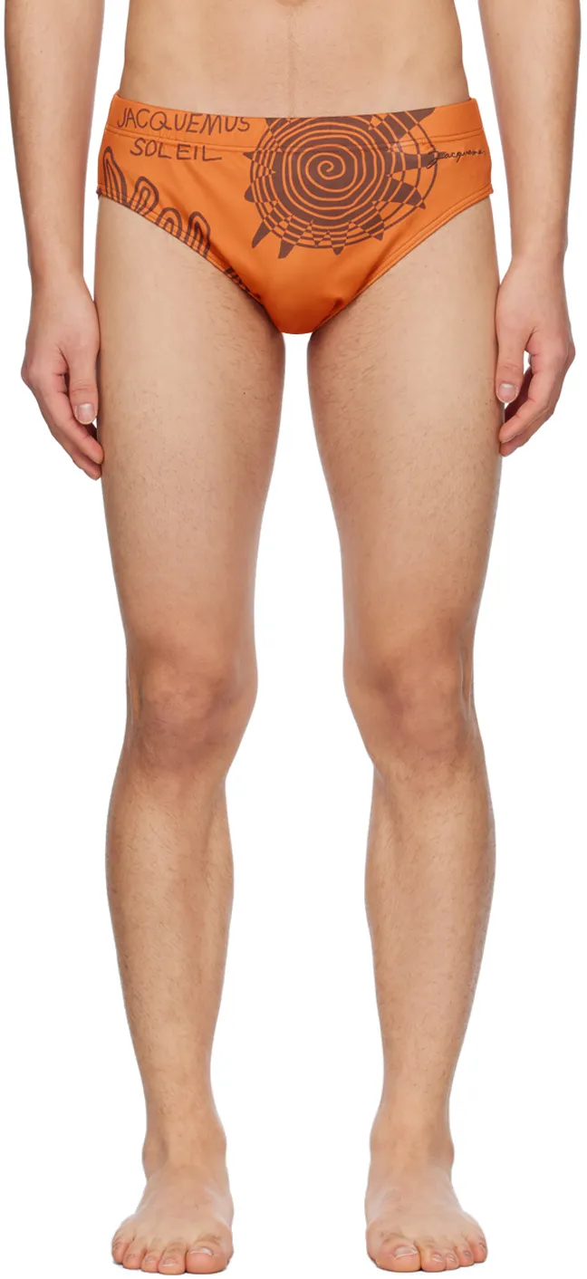 Embroidery Logo Swimming Trunks