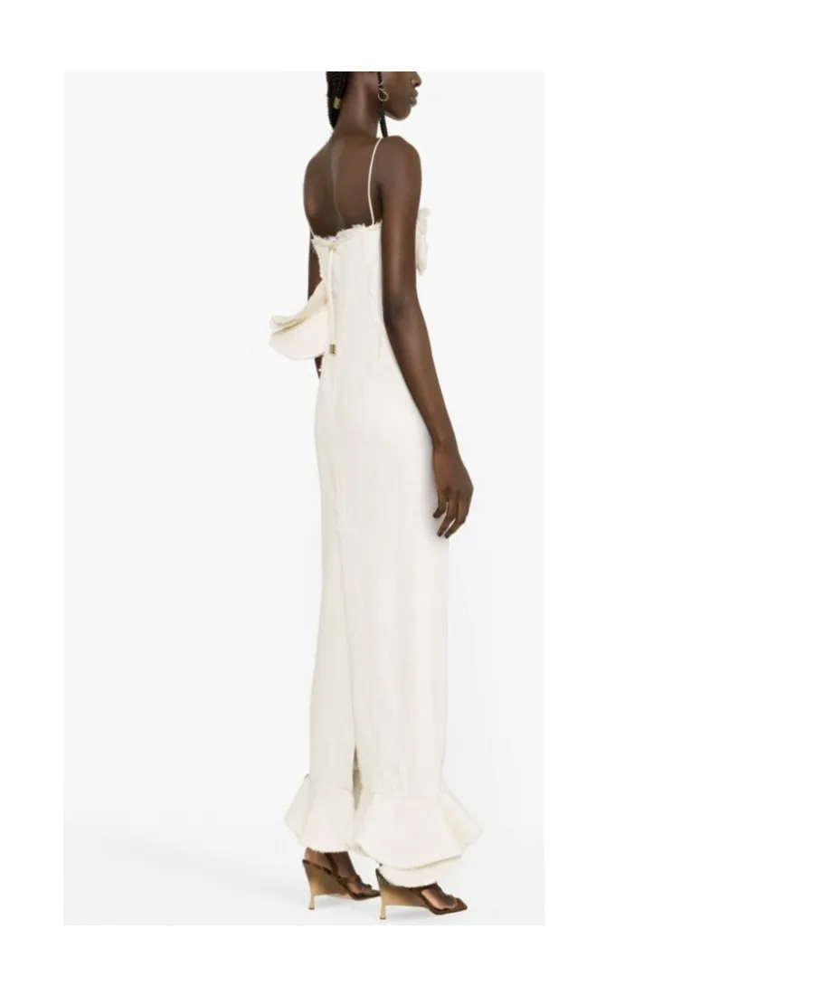 La Robe Artichaut Ruffled Maxi Dress