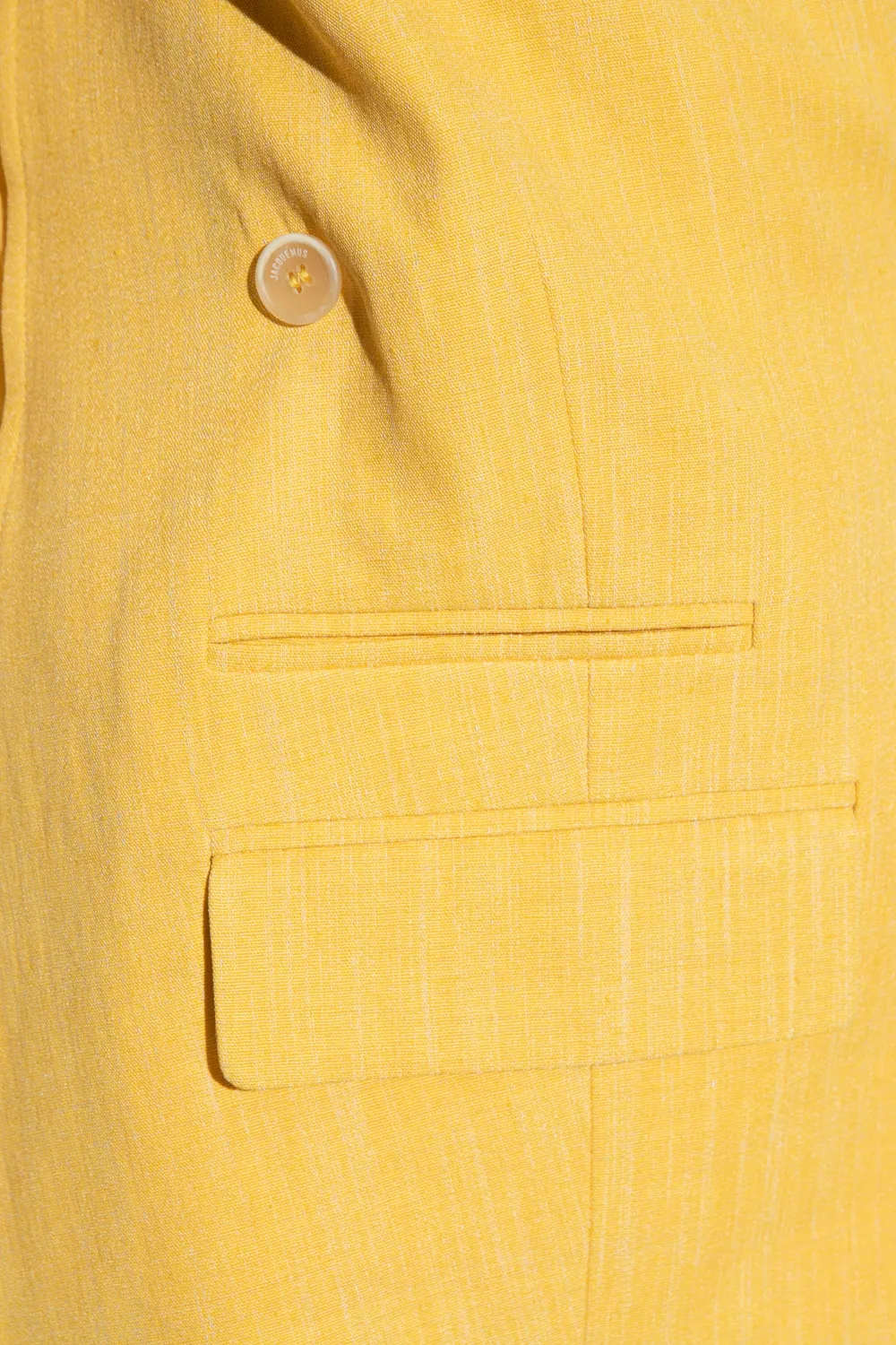 Asymmetric Double-Breasted Blazer