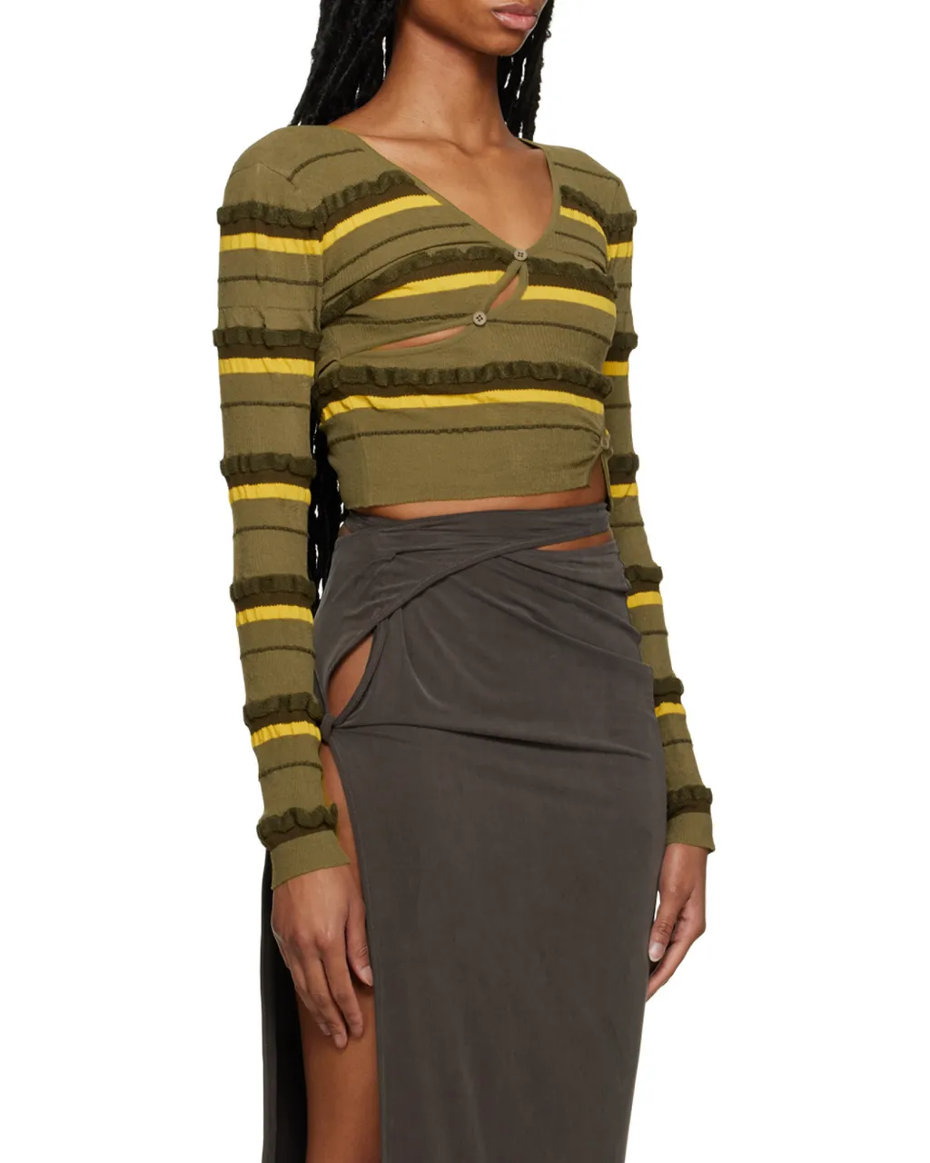 Striped Cropped Jumper