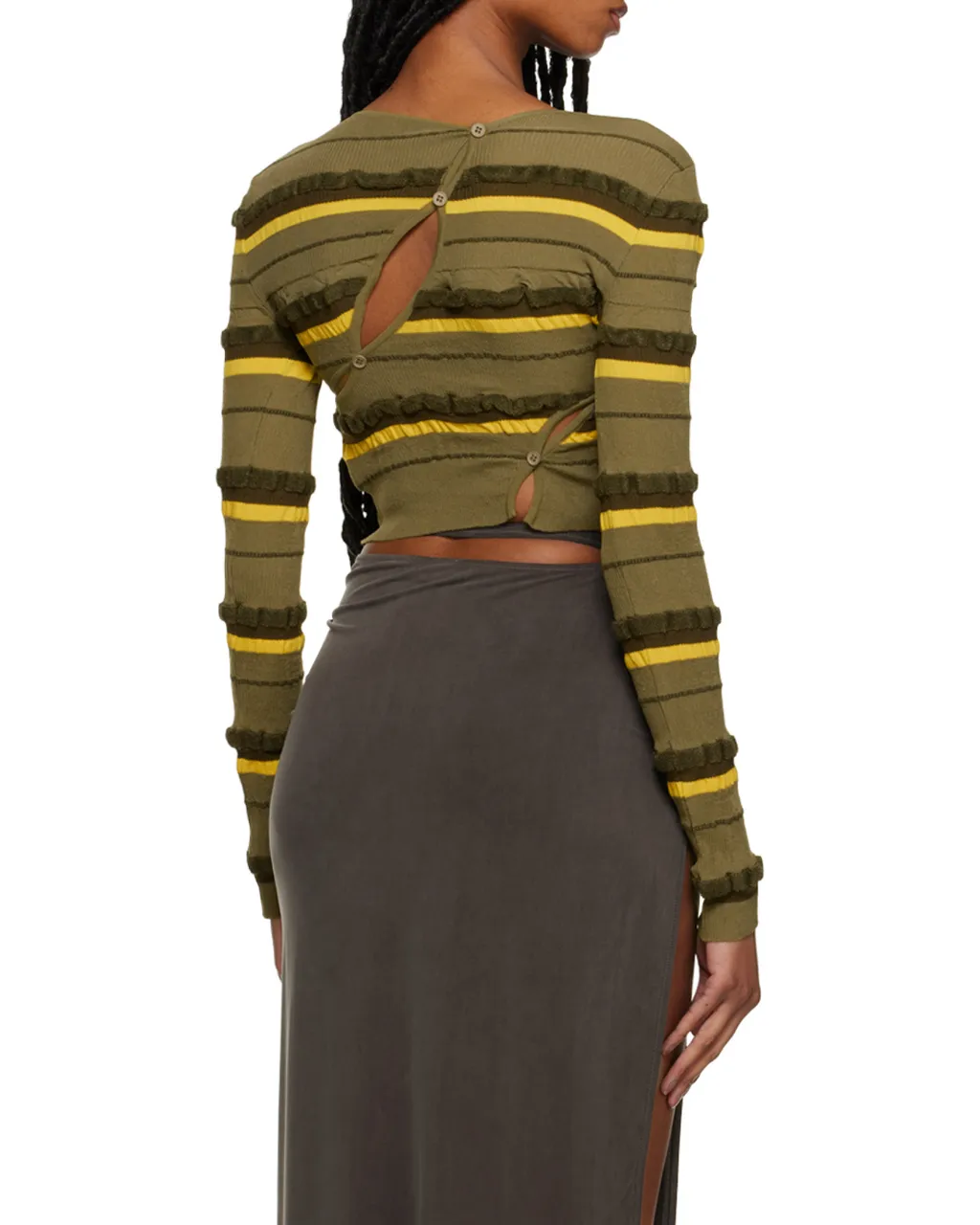 Striped Cropped Jumper
