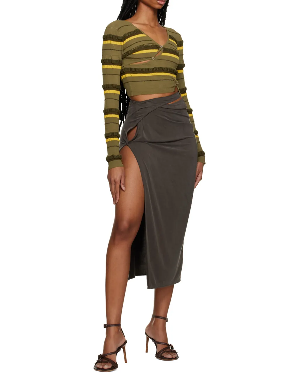 Striped Cropped Jumper