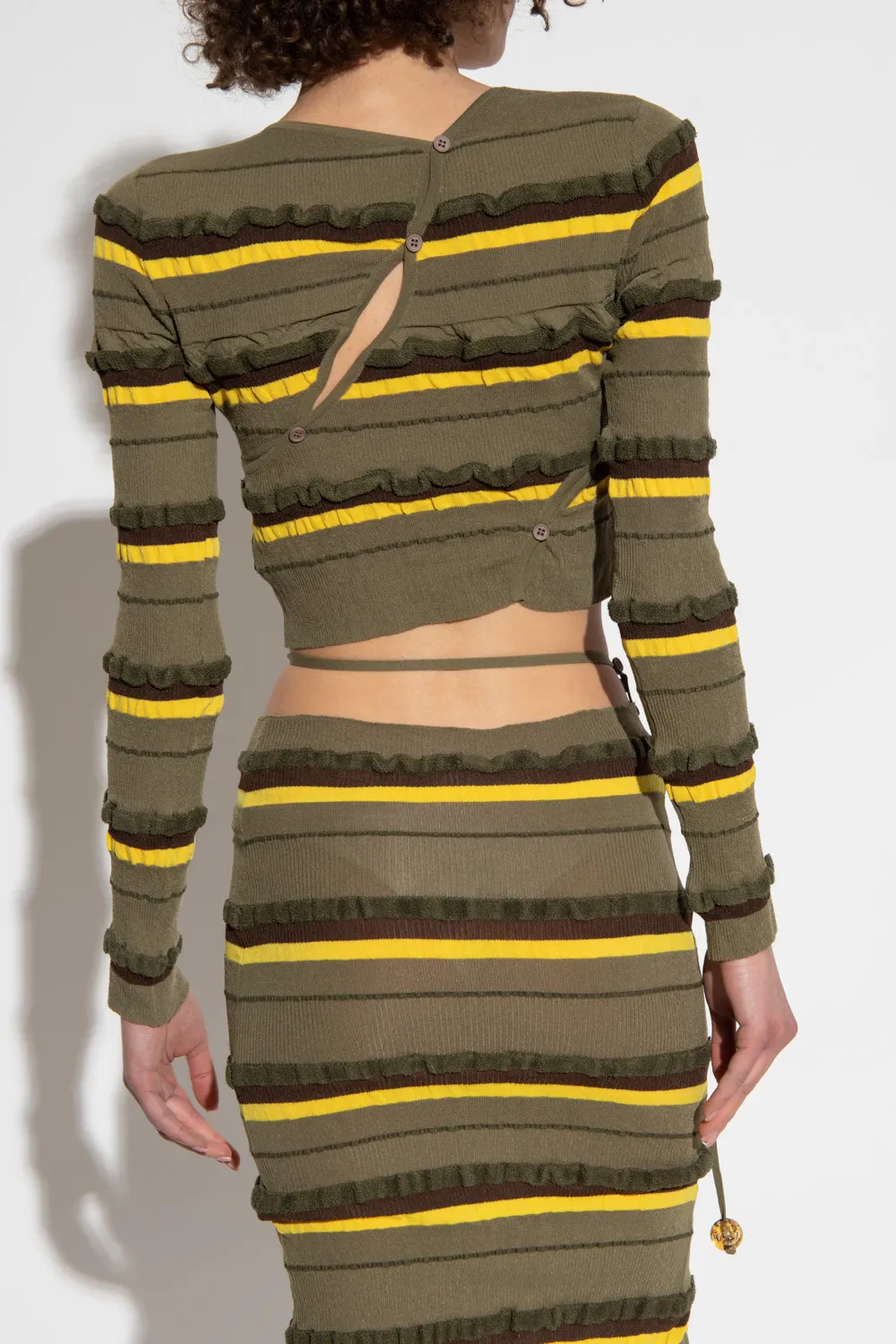 Striped Cropped Jumper