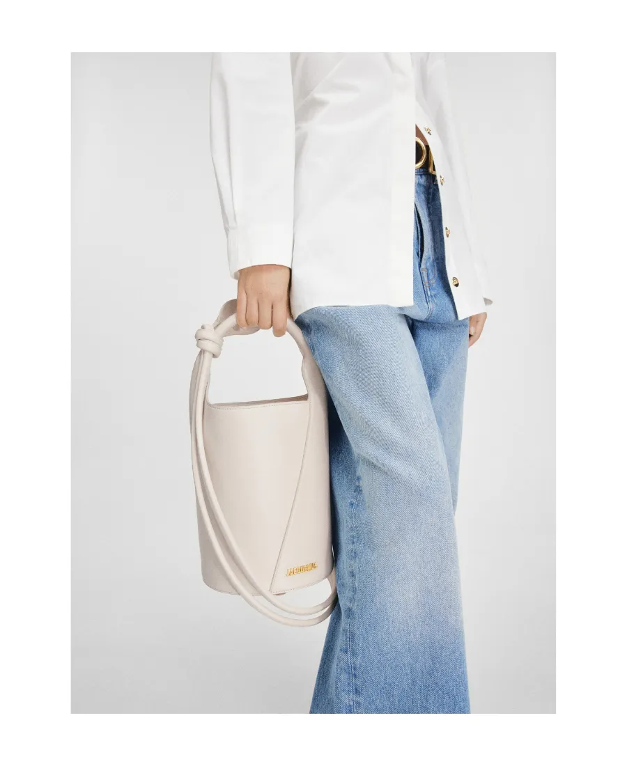 Mini Knotted Bucket Bag