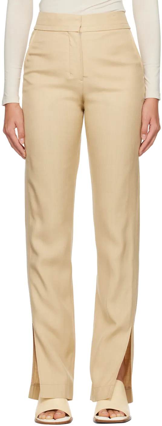Le Pantalon Tibau Slit Pants