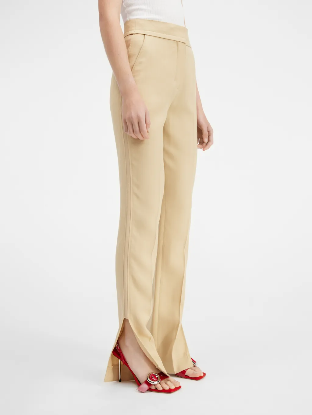Le Pantalon Tibau Slit Pants