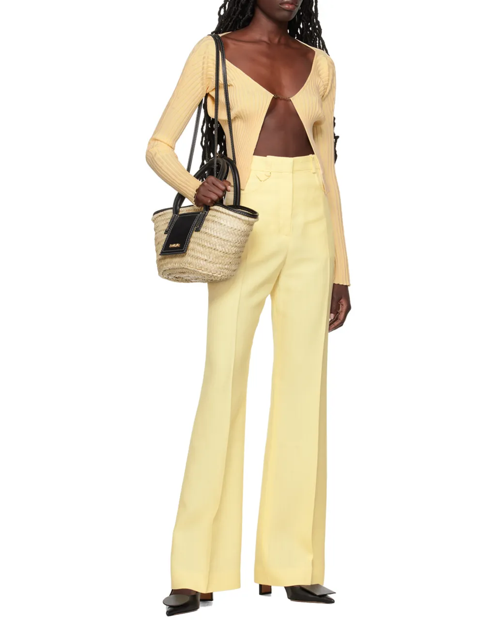 High Waist Flared Pants