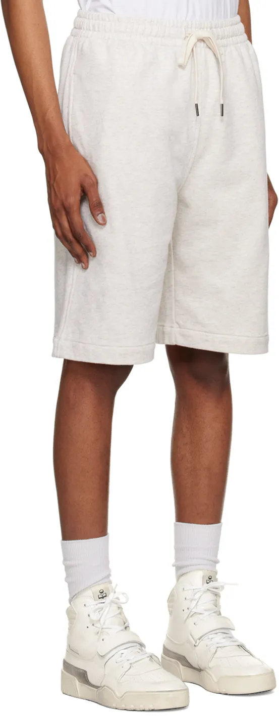 Logo Patch Drawstring Track Shorts