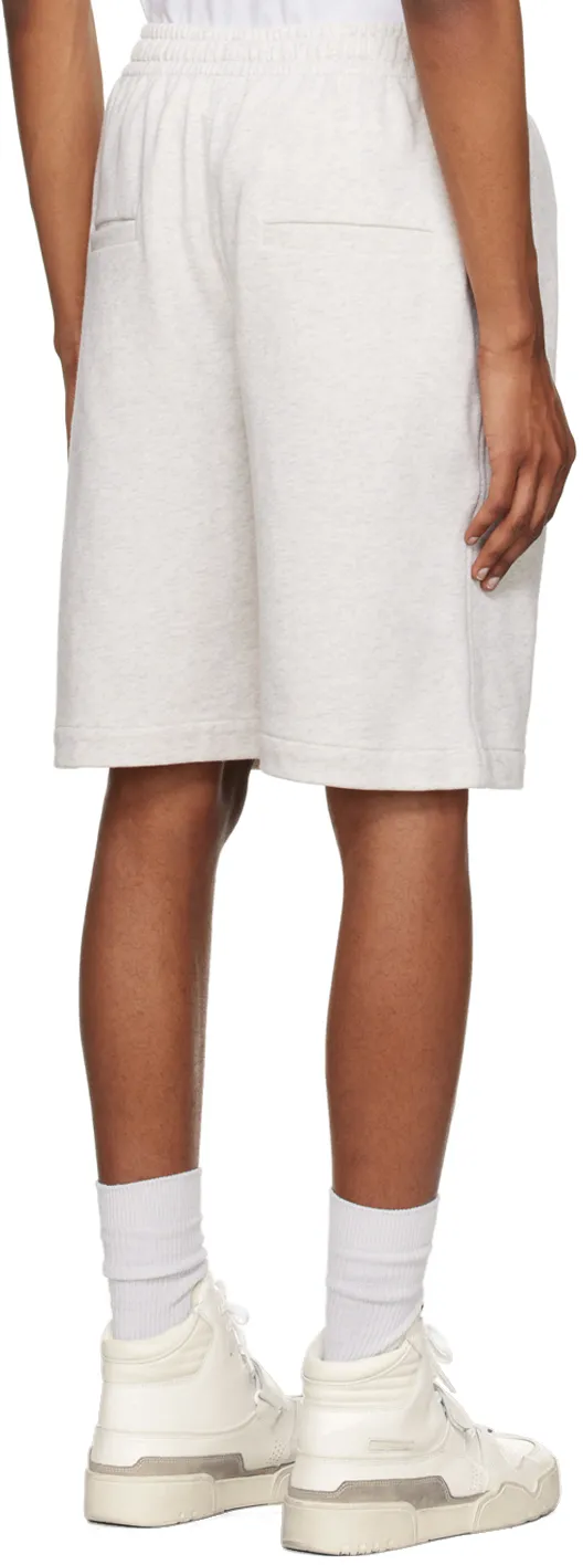 Logo Patch Drawstring Track Shorts