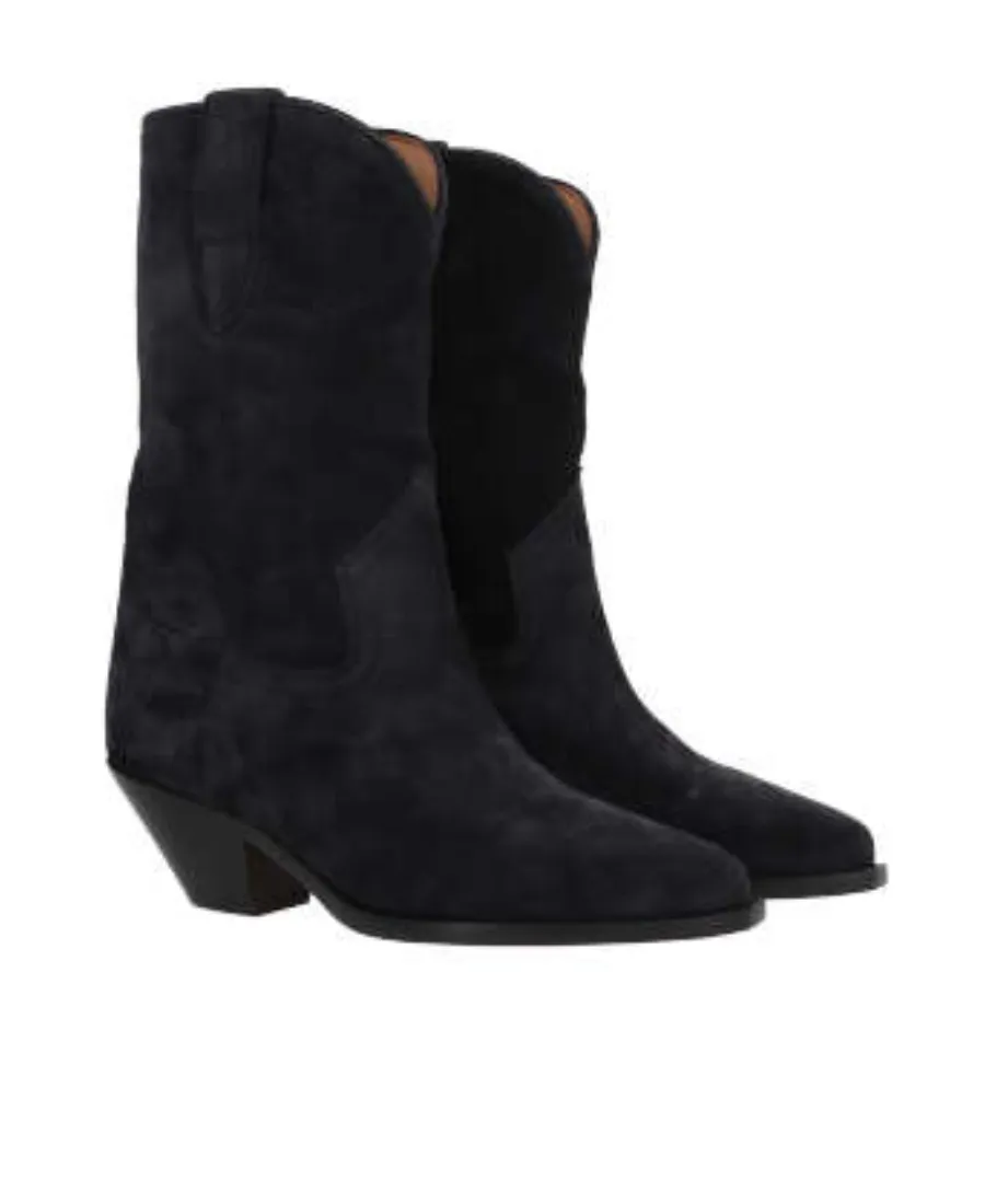 Dahope Suede Cowboy Boots