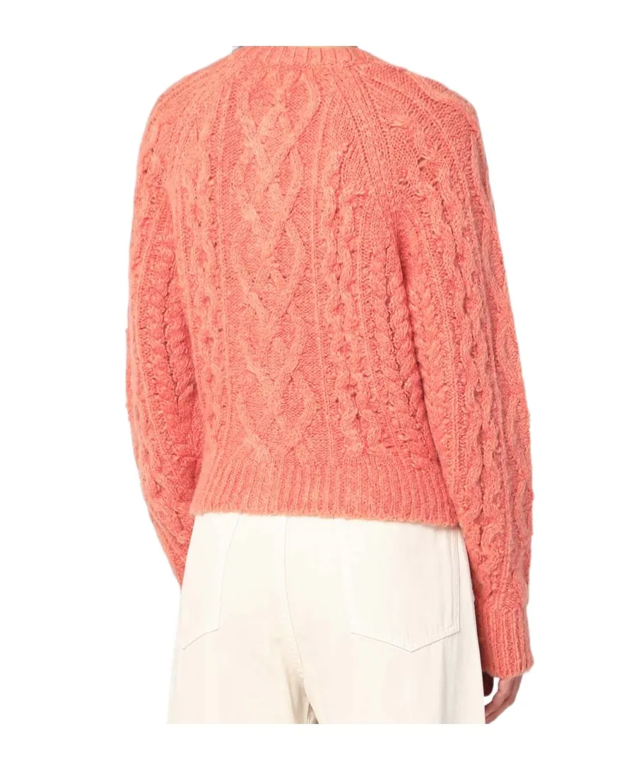 Long-Sleeved Knitted Cardigan
