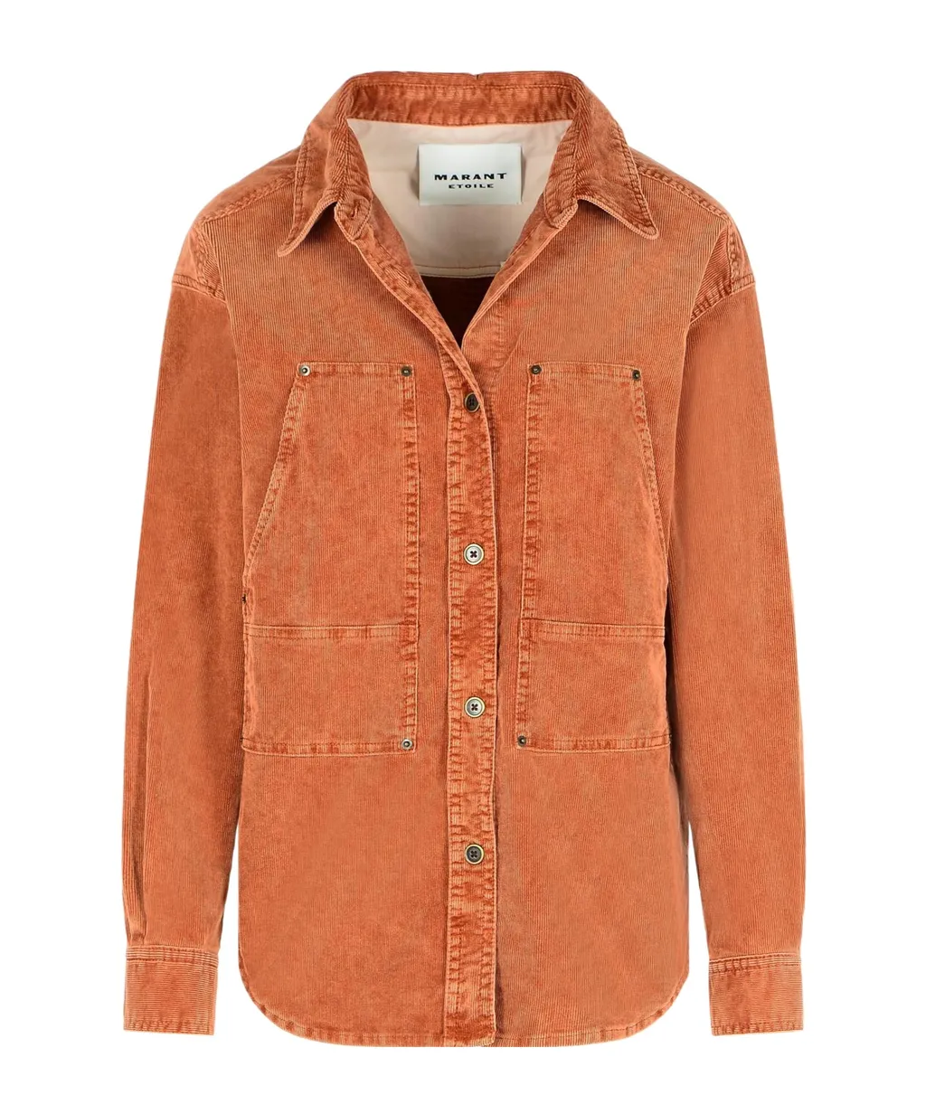Oriana Corduroy Shirt Jacket