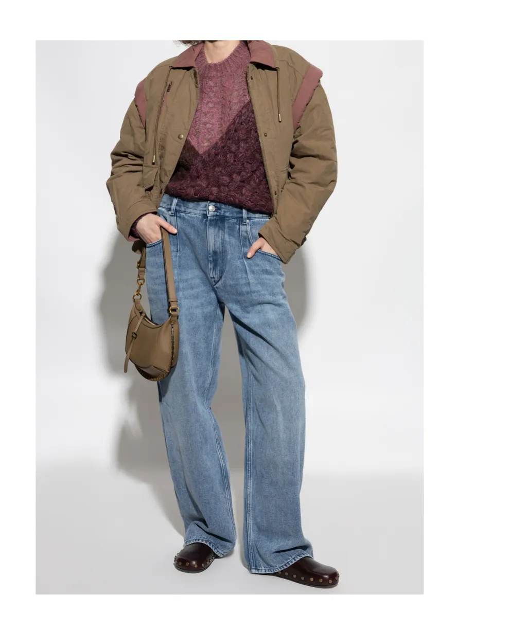 Cable-Knit Patchwork Sweater