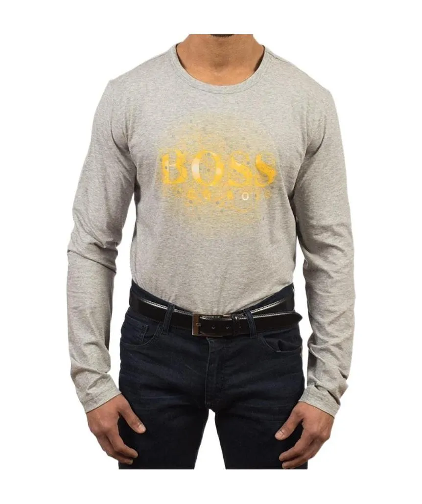 T-Shirt With Round Neck And Long Sleeves
