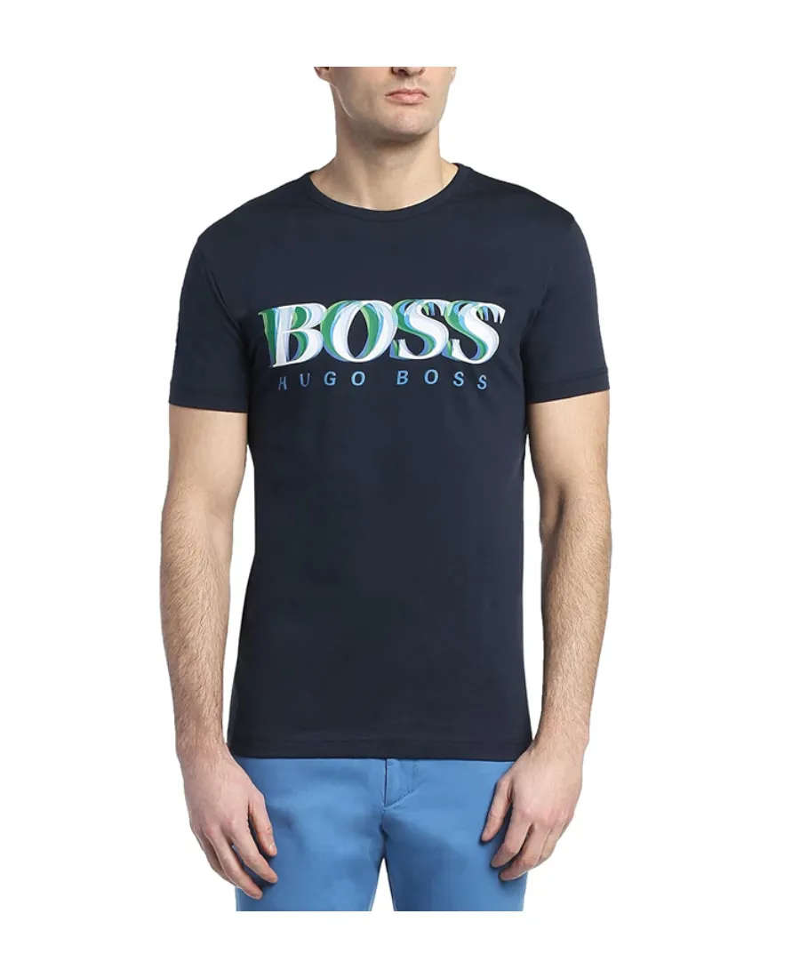 T-Shirt With Round Neck And Short Sleeves