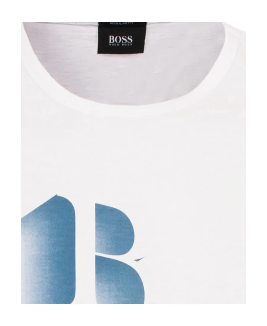 Round Collar Logo T-Shirt