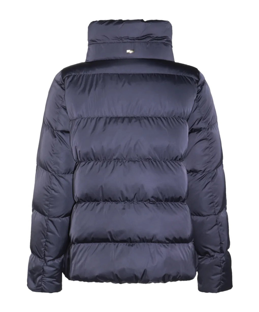 Logo Plaque High-Neck Padded Jacket