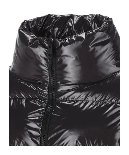 Zipped Hooded Down Jacket