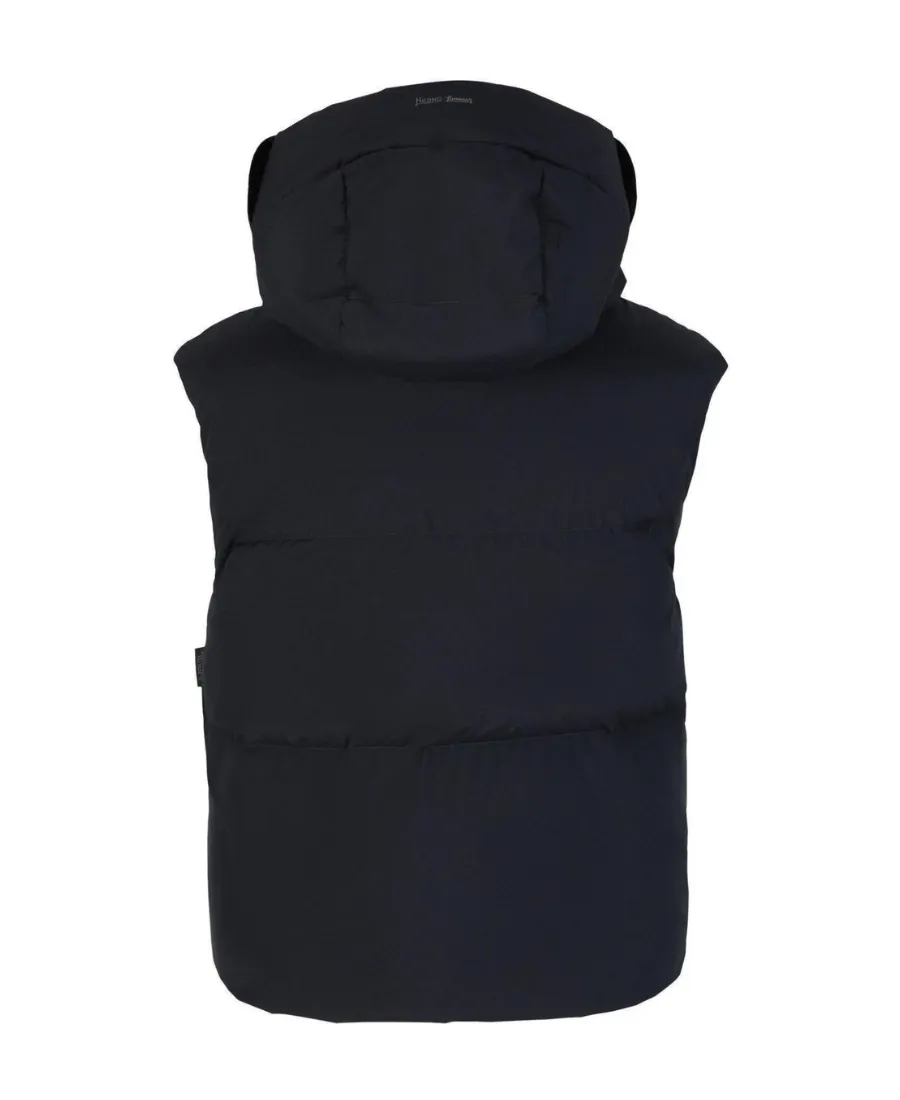 Hooded Zip Gilet