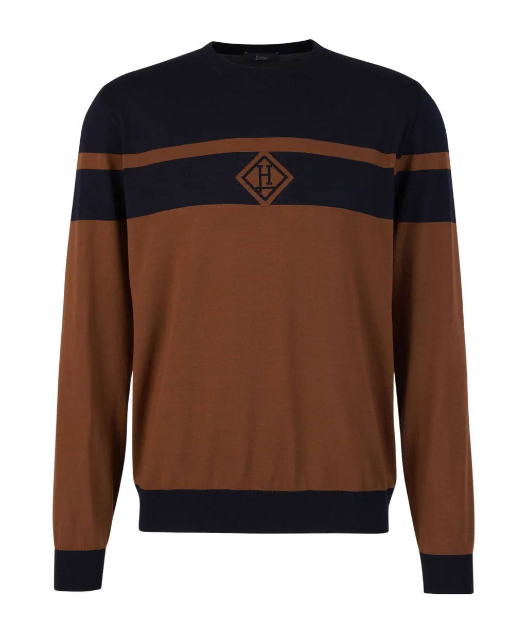 Virgin Wool Crew-Neck Pullover