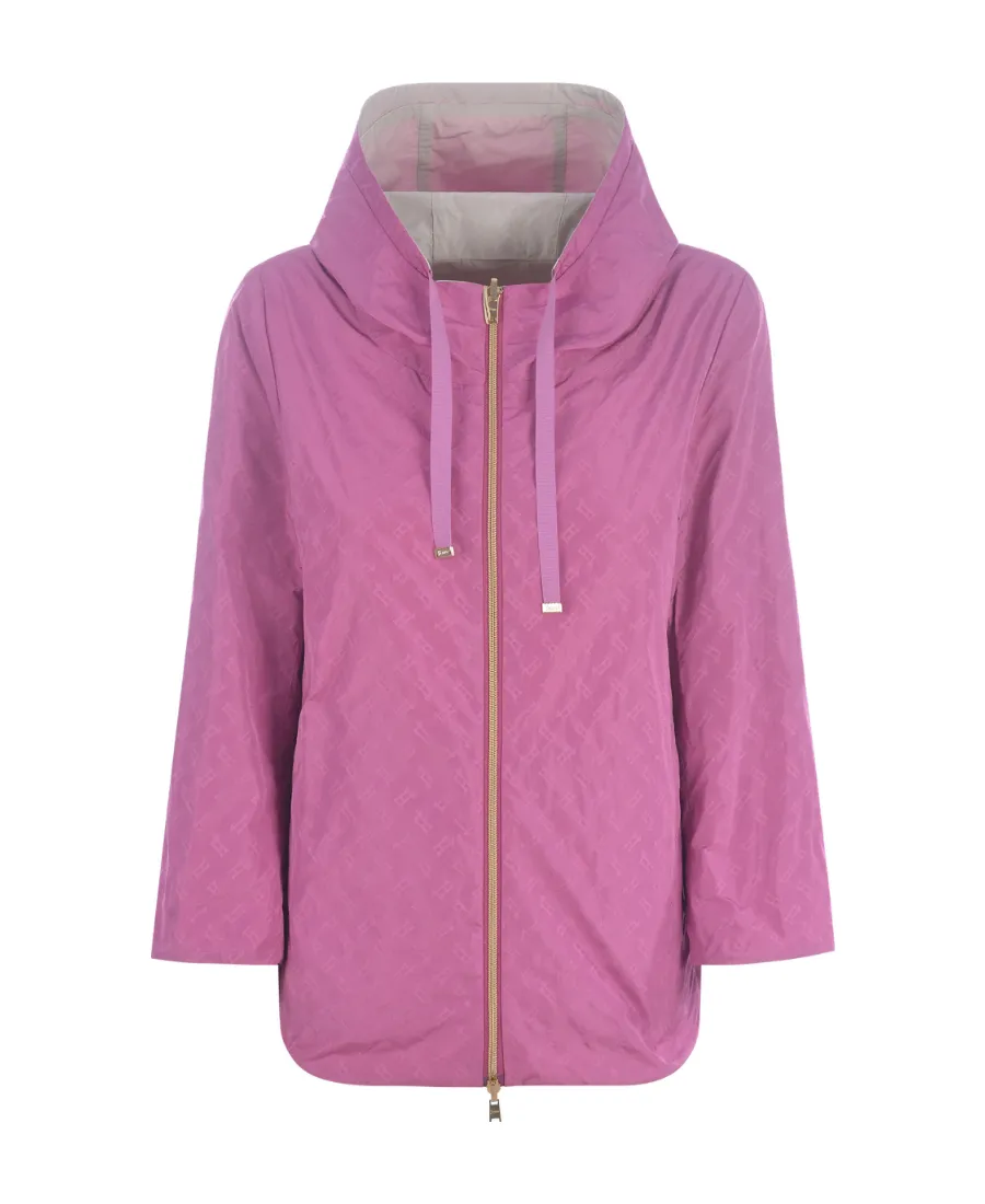 Reversible Zipped Hooded Jacket