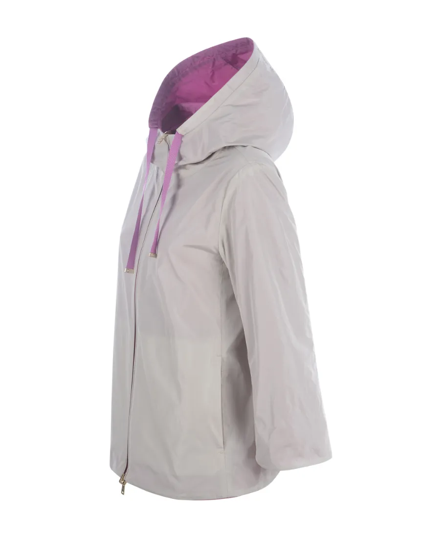 Reversible Zipped Hooded Jacket