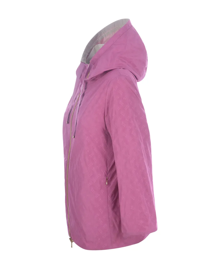 Reversible Zipped Hooded Jacket