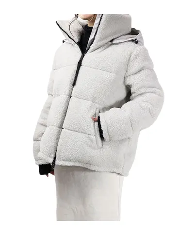 Long-Sleeved Down Jacket